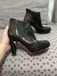 Alberto Fermani Black Ankle Boots