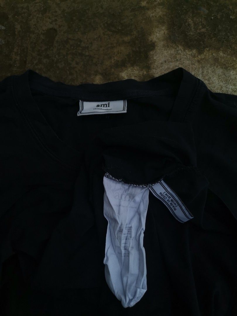 AMI ALEXANDRE MATTIUSSI (Category: Tshirts & Polo Shirts ) located in Baguio. Submitted by thriftedbaguio (Listing ID 1308349452, Image 3). Description: EXCELLENT CONDITION SIZE LARGE TAGGED DIMENSIONS 22*29 Color rate 9.5 Needs laundry.