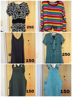 assorted dresses