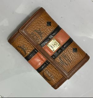 Authentic and Vintage MCM Tri-Fold Wallet