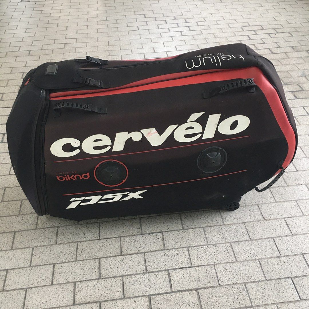 Cervelo Helium P5X Version 4.0 Biknd bicycle travel luggage freight case bag