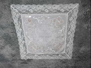 Blanche White Lace Center Table Cloth
