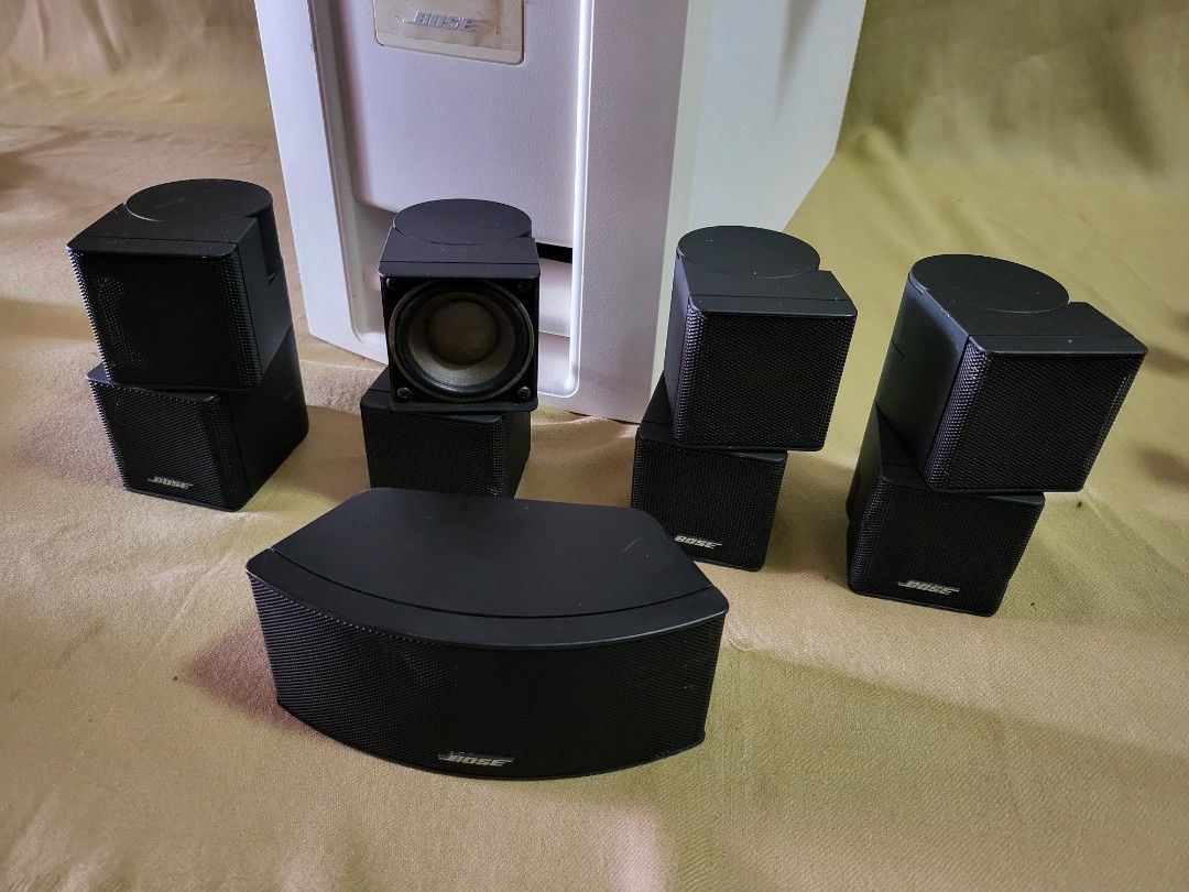 Powered Speaker System Bose Ps38 Subwoofer Bose Ps48 Iii