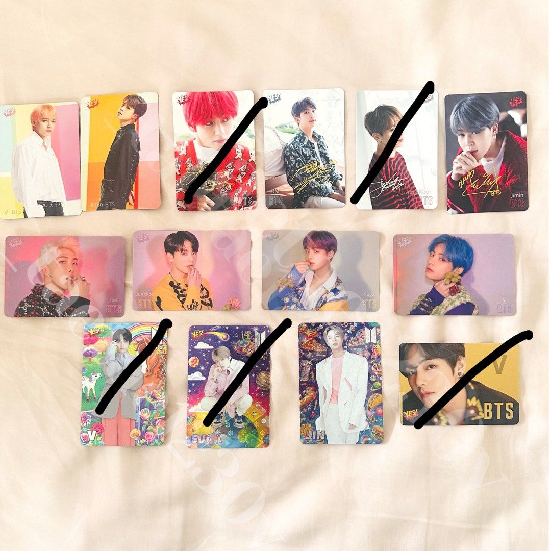 Bts Hong Kong Official Yes Card | eBay
