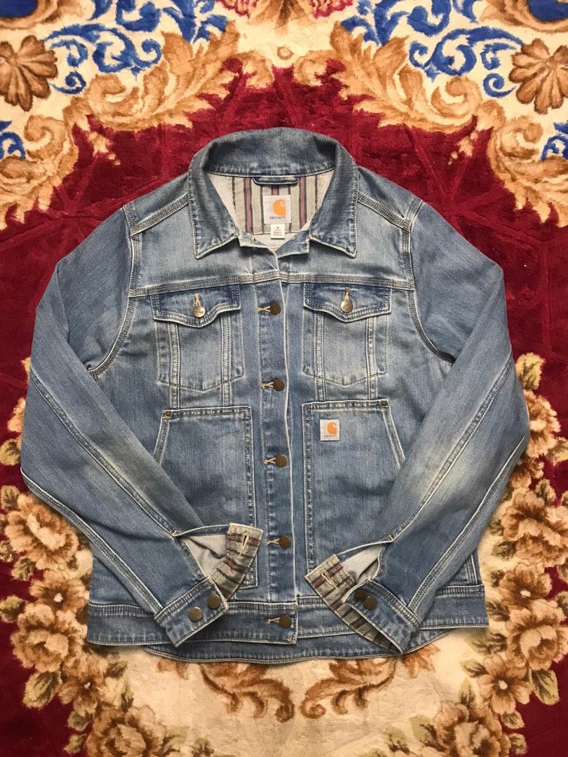 Carhartt benson denim jacket outlet