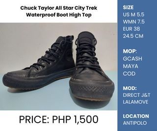 Chuck Taylor All Star City Trek Waterproof Boot High Top