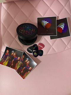 Coldplay AHFOD Guitar Pick with AHFOD Compact Mirror Merch