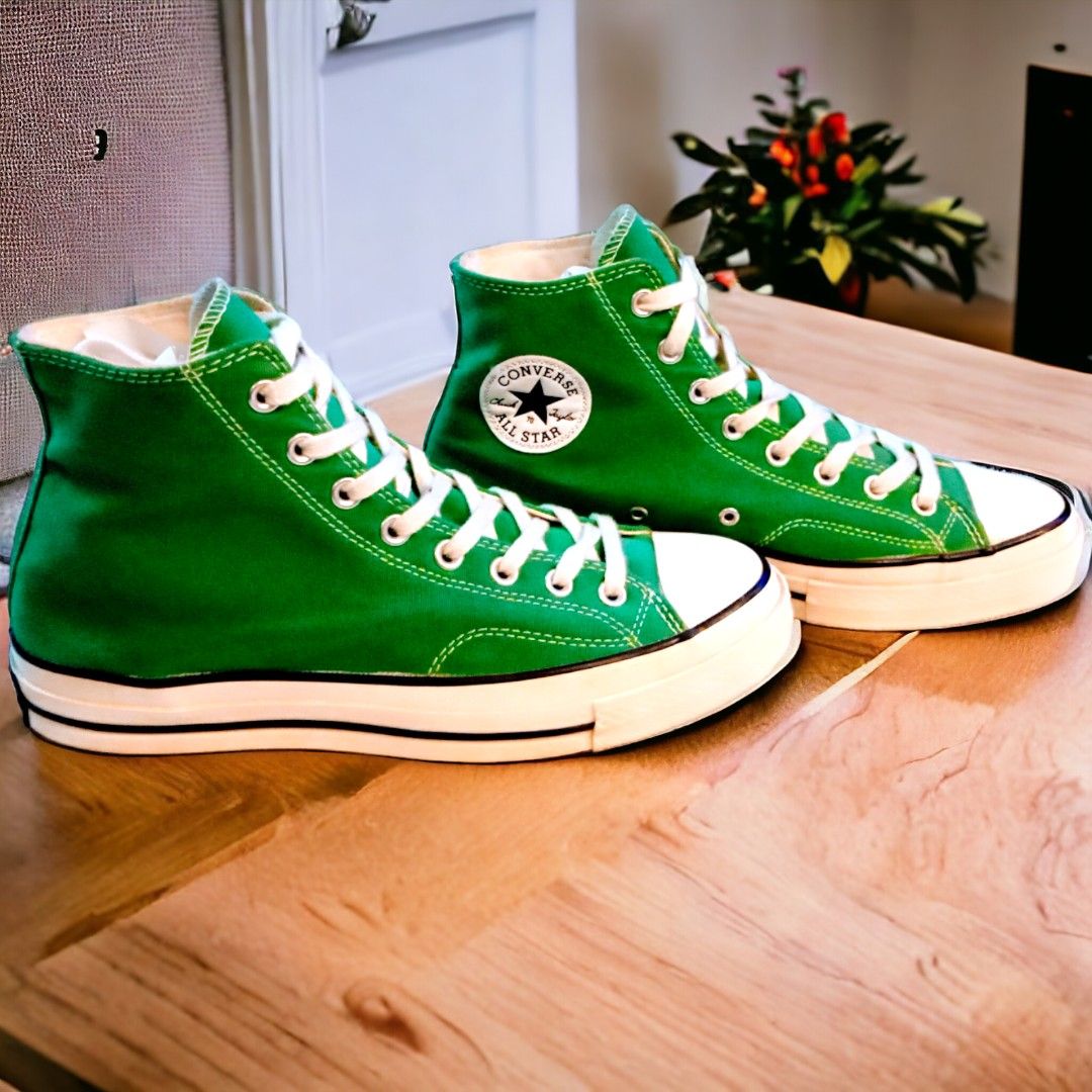 Converse 70s high grend egret size 43 Fesyen Pria Sepatu Sneakers di Carousell
