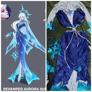 Cosplay Costume for Sale (Aurora From Mobile Legends)