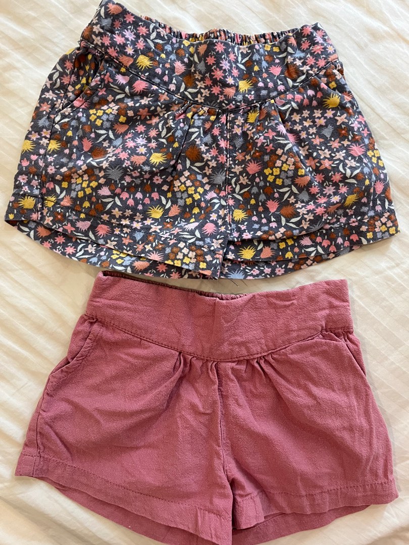 Cotton On Kids Girls Shorts Set of 2 Babies Kids Babies Kids Fashion on Carousell