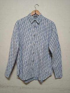 Dior oblique kasuri  cotton mens denim jacket