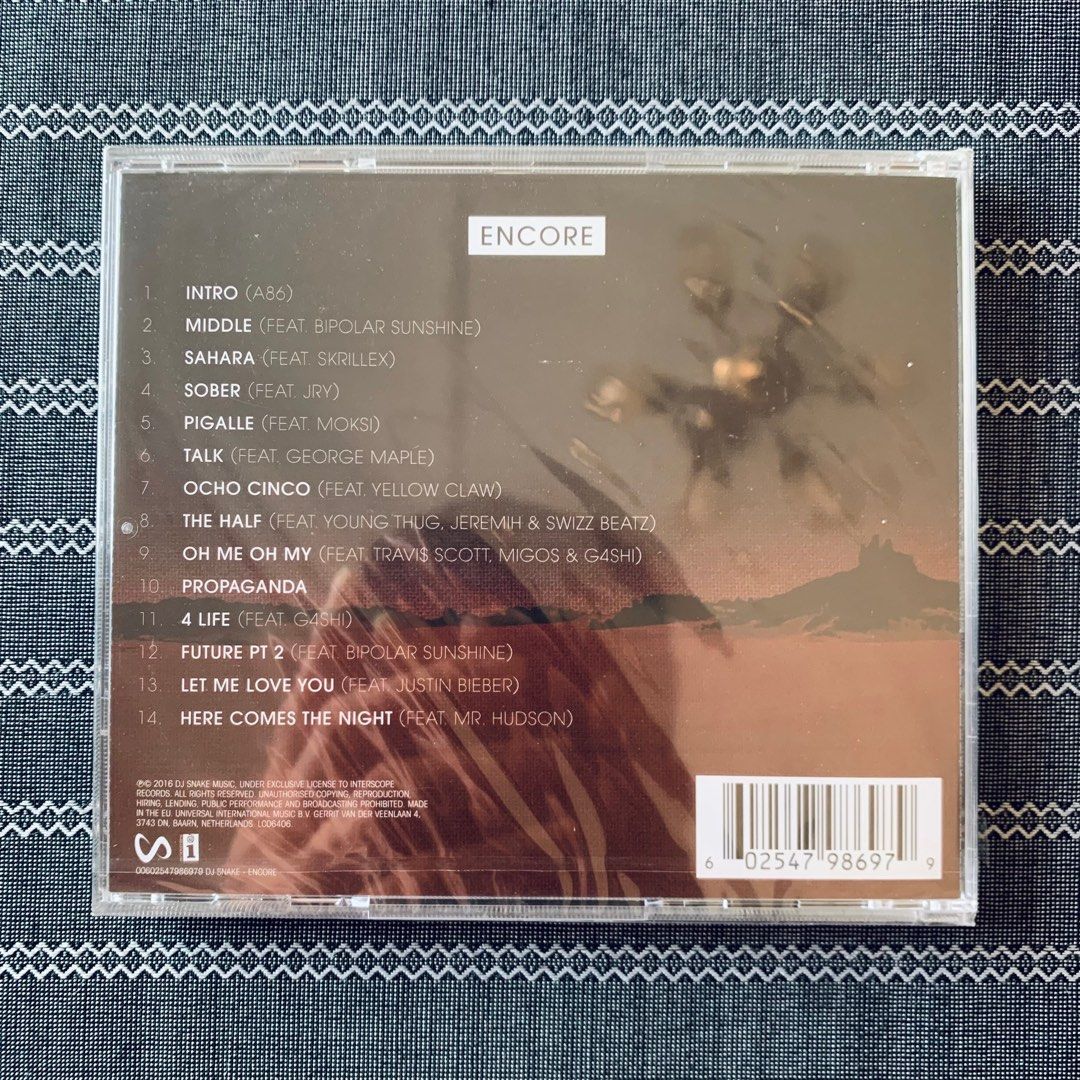 DJ Snake - Encore [Imported Edition] CD, Hobbies & Toys, Music