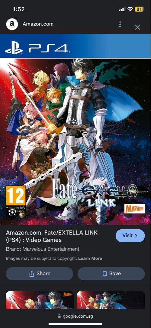 Fate/EXTELLA LINK たのし for PlayStation Vita …