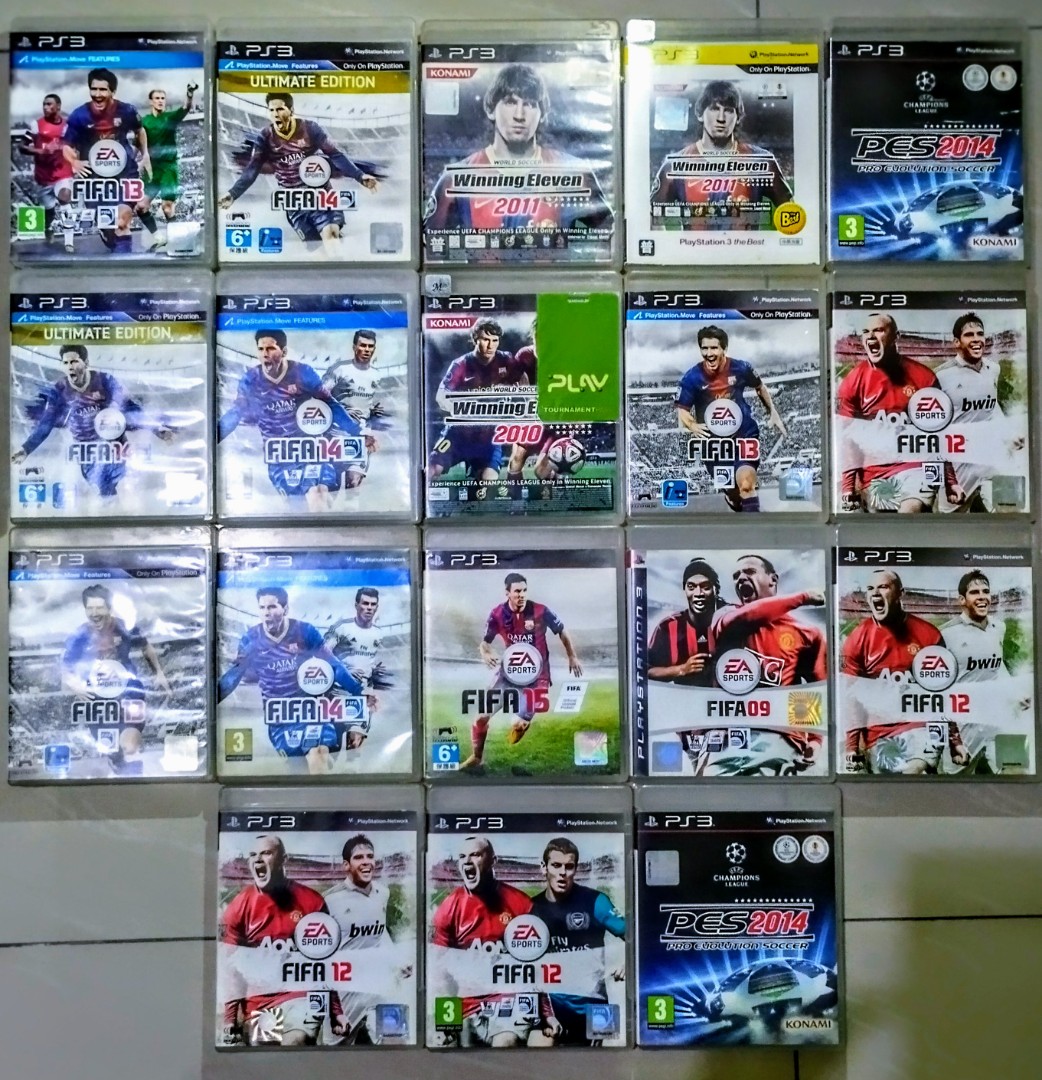 FIFA/PES/WINNING ELEVEN (PS3), Video Gaming, Video Games, PlayStation on  Carousell