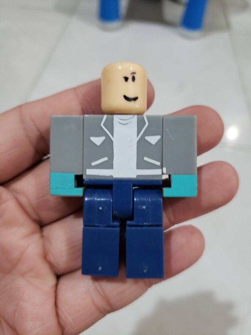 FIGURE LEGO ROBLOX ROBLOK ABU GRAY GREY ORANG HUMAN PEOPLE, Barang Yang ...