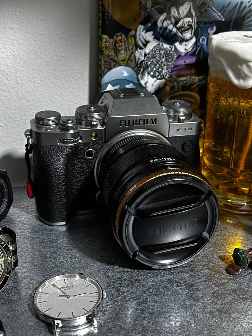 Fujifilm X-T4 + 16mm f1.4 + 35mm f2 + Polar Pro Mist filter (Category: Cameras) located in Singapore. Submitted by muktishw (Listing ID 1307088622, Image 1). Description: Hey! Fujifilm needs no introduction. They produce some of the best colours on the planet and the film simulation integrated allow you to shoot film-like photos and videos. Reason for selling: not portable enough for my motorcycle. Things included: Fujifilm XT4 Body: $1900 35mm f