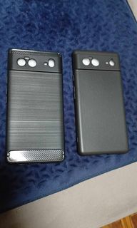 Google Pixel 6 rugged carbon matte black tpu case
