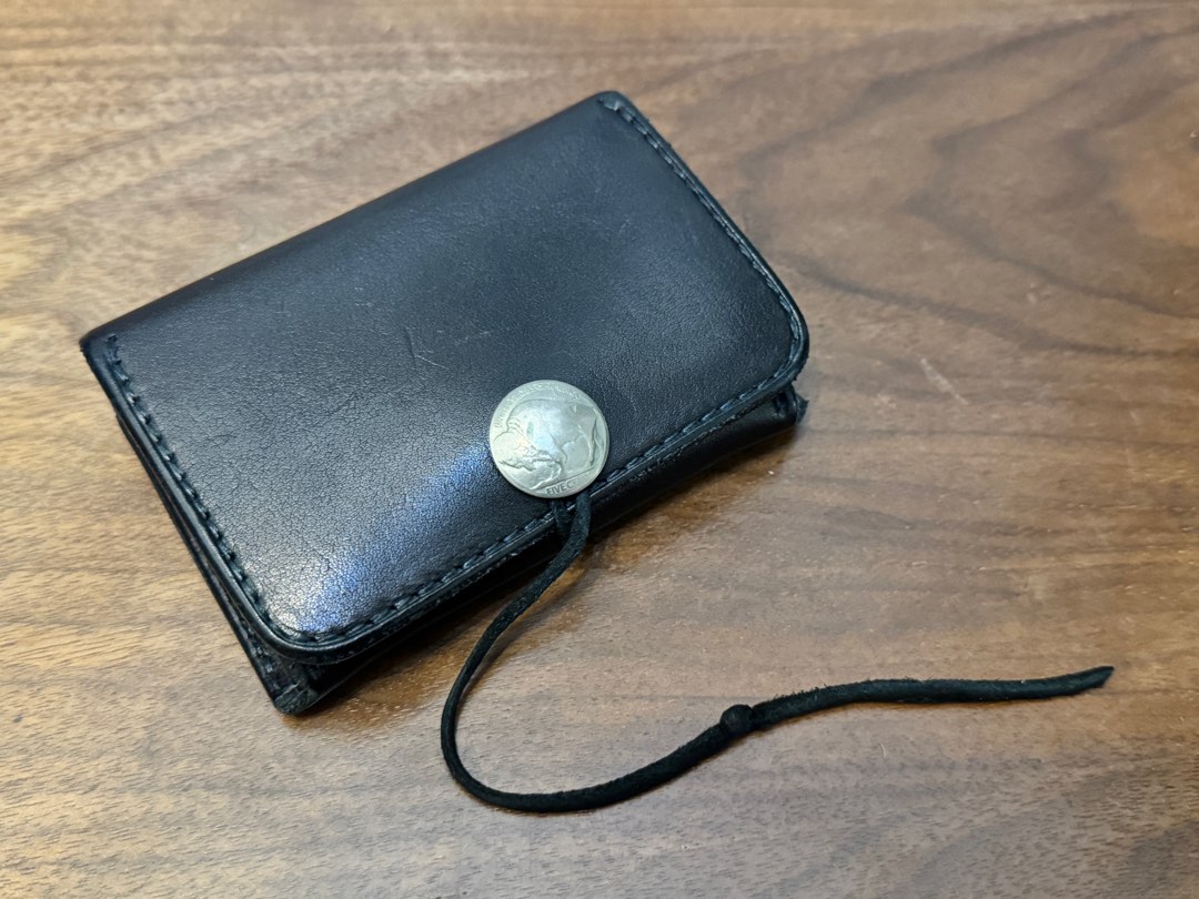 goro's ゴローズ 角型コインケース コンチョ サドルレザー 財布 小銭