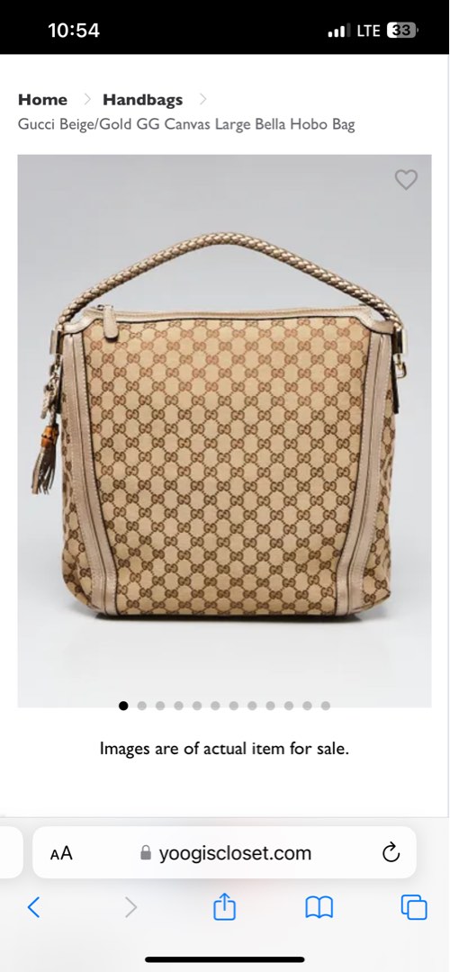 Gucci bella hobo online