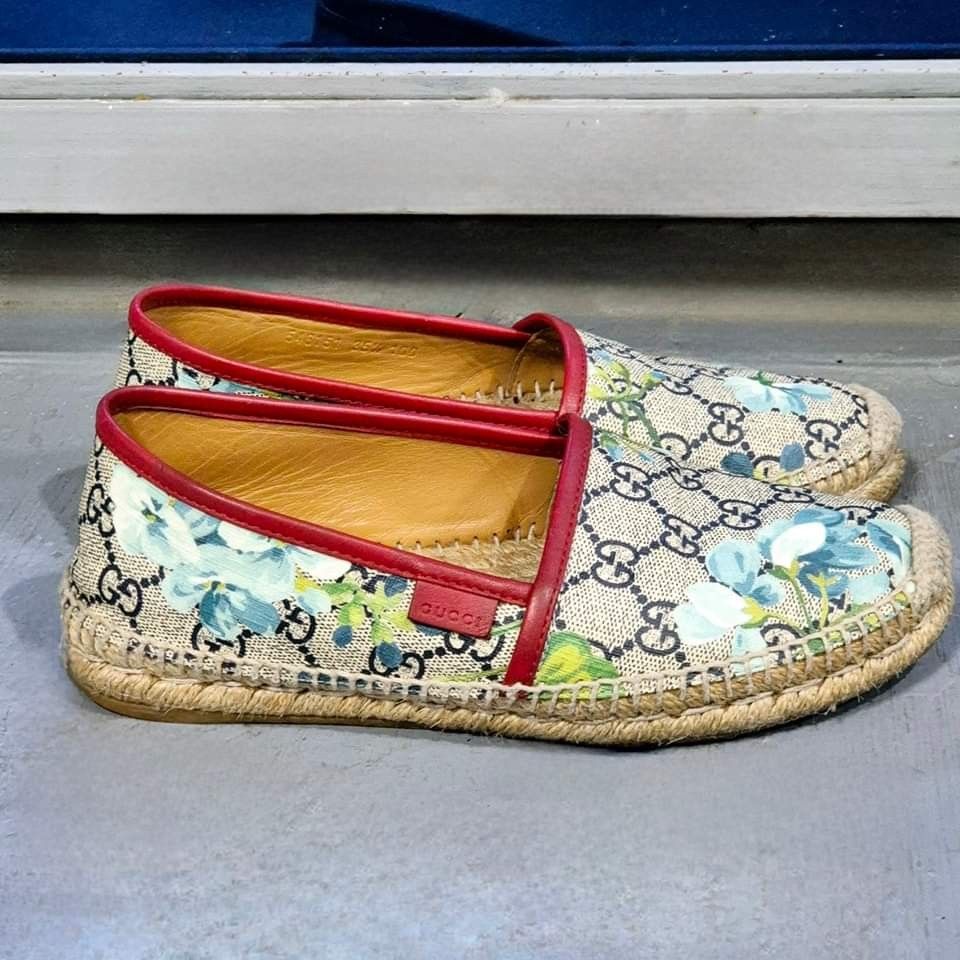 Gucci Blooms Supreme Espadrilles size 35 1 2