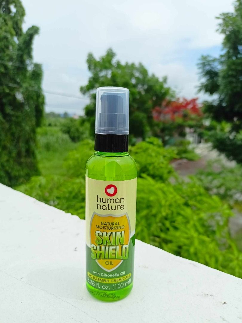 Human Nature Moisturizing Skin Shield Oil 100mL (Category: Baby Toiletries & Grooming) located in Dasmarinas. Submitted by oddwhale_e0cfd9.phoenix (Listing ID 1308414707, Image 1). Description: Human Nature guarantees the strictest standards for naturalness, human safety, and environmental responsibility in this product, with all ingredients proven safe for human use by peer-reviewed third party scientific literature, biodegradable ingredients fr