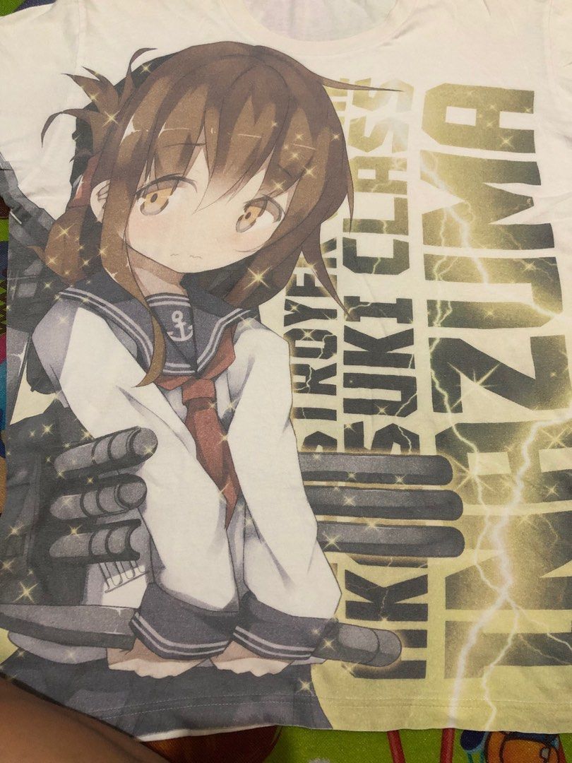 Inazuma | KanColle (Anime Shirt) (Category: Tshirts & Polo Shirts ) located in Tuguegarao City. Submitted by emdisplay (Listing ID 1308426692, Image 2). Description: Destroyer Akatsuki Class INAZUMA | KanColle Cospa cut tag (Legit/Authentic) 22x28 / Large Needwash only.