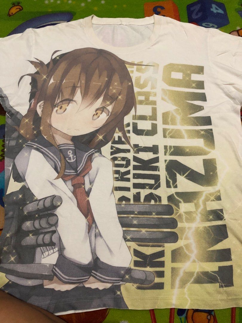 Inazuma | KanColle (Anime Shirt) (Category: Tshirts & Polo Shirts ) located in Tuguegarao City. Submitted by emdisplay (Listing ID 1308426692, Image 1). Description: Destroyer Akatsuki Class INAZUMA | KanColle Cospa cut tag (Legit/Authentic) 22x28 / Large Needwash only.