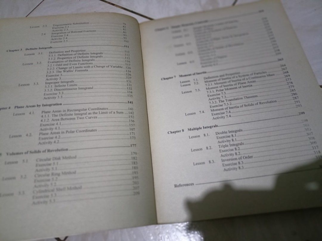 Integral Calculus (Category: Textbooks) located in Manila. Submitted by querobin11 (Listing ID 1308367786, Image 2). Description: nastock lang but walang damage ung loob.