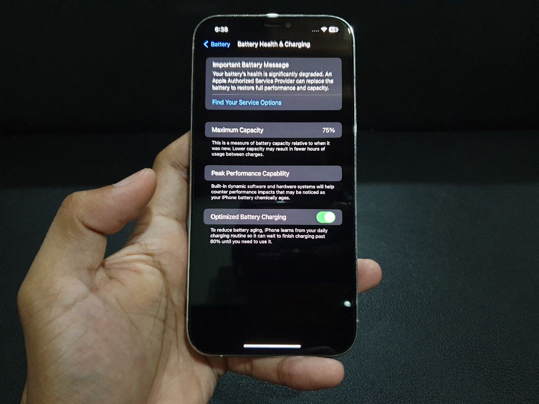 Iphone 12 Pro Max 128gb Silver Factory Unlocked (Category: iPhone 12 Series) located in Manila. Submitted by celerycornbreadclam (Listing ID 1308328382, Image 3). Description: For Sale: Iphone 12 Pro Max 128gb Silver Factory Unlocked For ₱23,000 only. Package Includes: Phone Box Papers Newly Installed Glass Screen Protector Screen and Back Glass in Pristine Condition, No Scratches or Cracks Never opened for repair Stainless Steel Frame has scratc