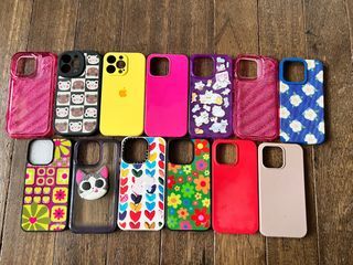iPhone 13 PRO cute cases for 500 take all 🩷
