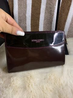 Japan brand leather clutch pouch