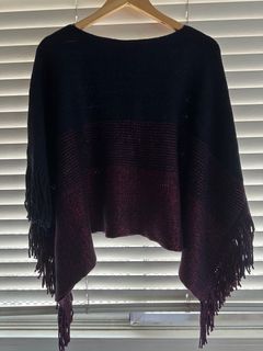 Knitted Multi-way Poncho / Bfeeding Cover