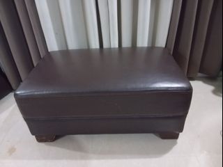 Leather Ottoman chair for sale