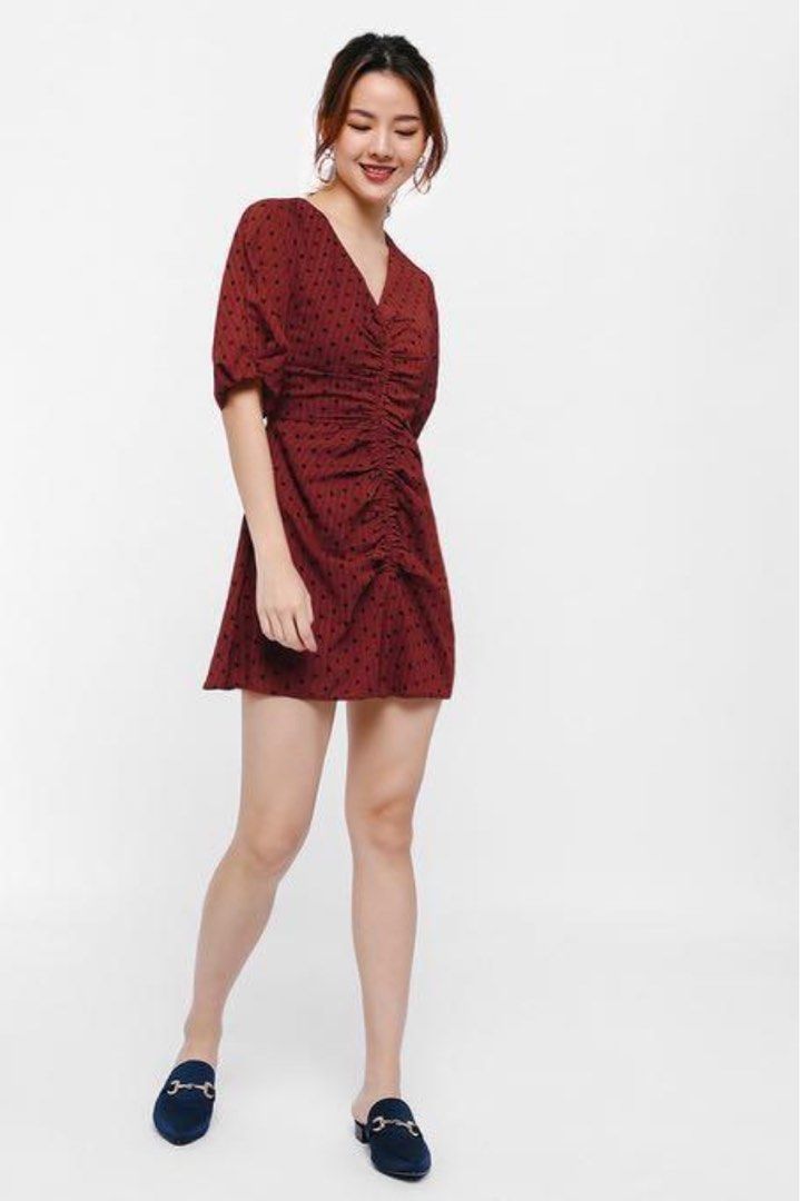 Lover polka mini dress deals