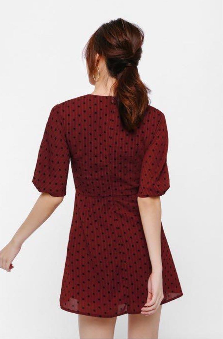 Lover polka mini dress shop