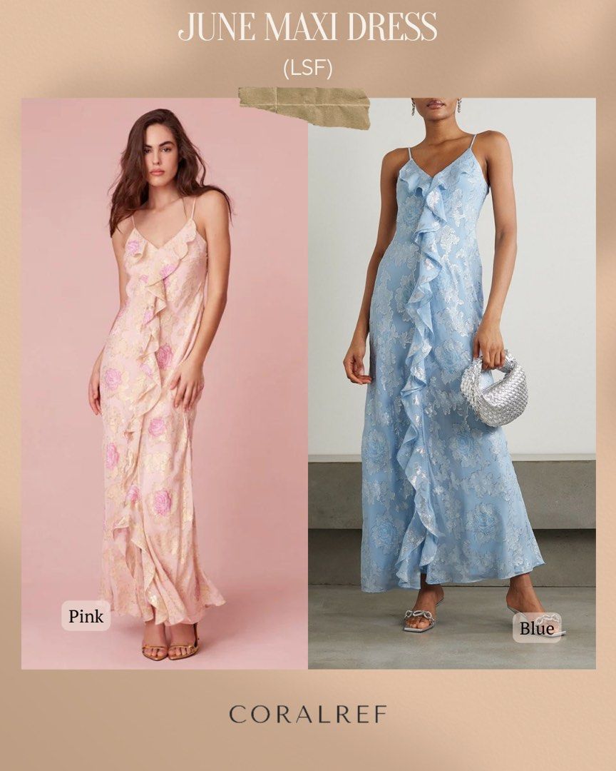 Love shack fancy blue dress online