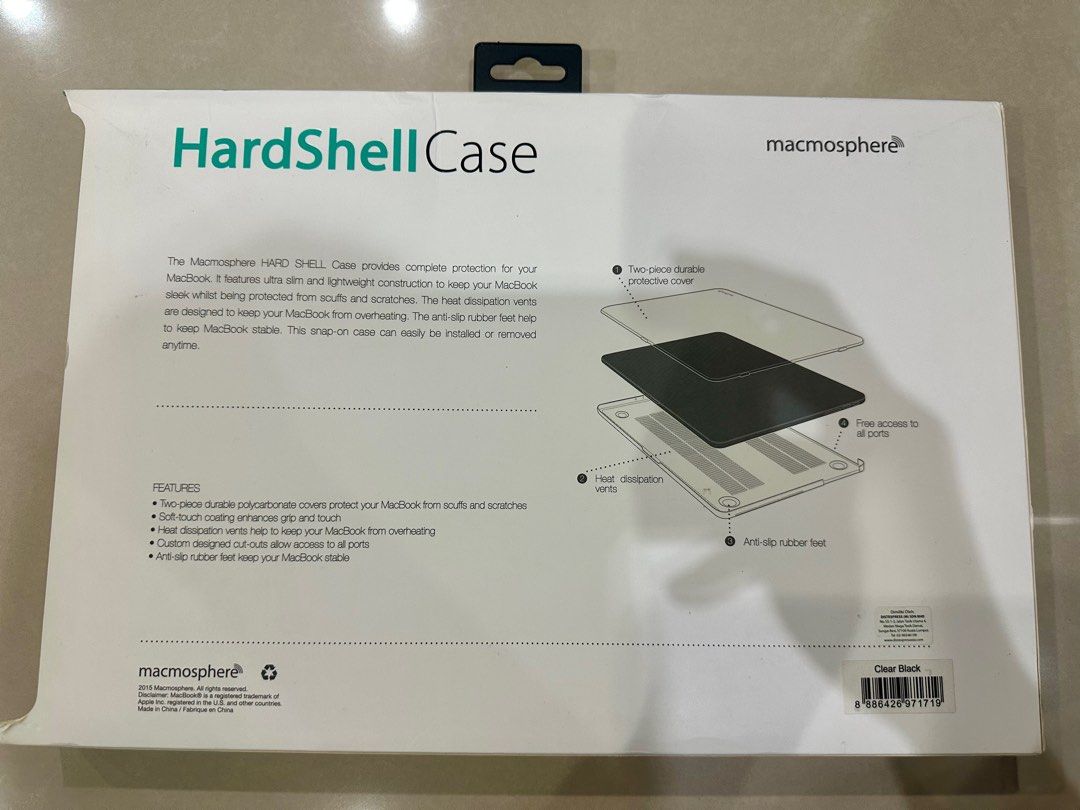 Macmosphere HardShell Case (Category: Other Accessories) located in Kuala Lumpur. Submitted by mckahat2000 (Listing ID 1308318860, Image 2). Description: For MacBook Pro 13-Inch, Early 2015 (A1502) Brand new and hasn’t use. Bought wrong size..