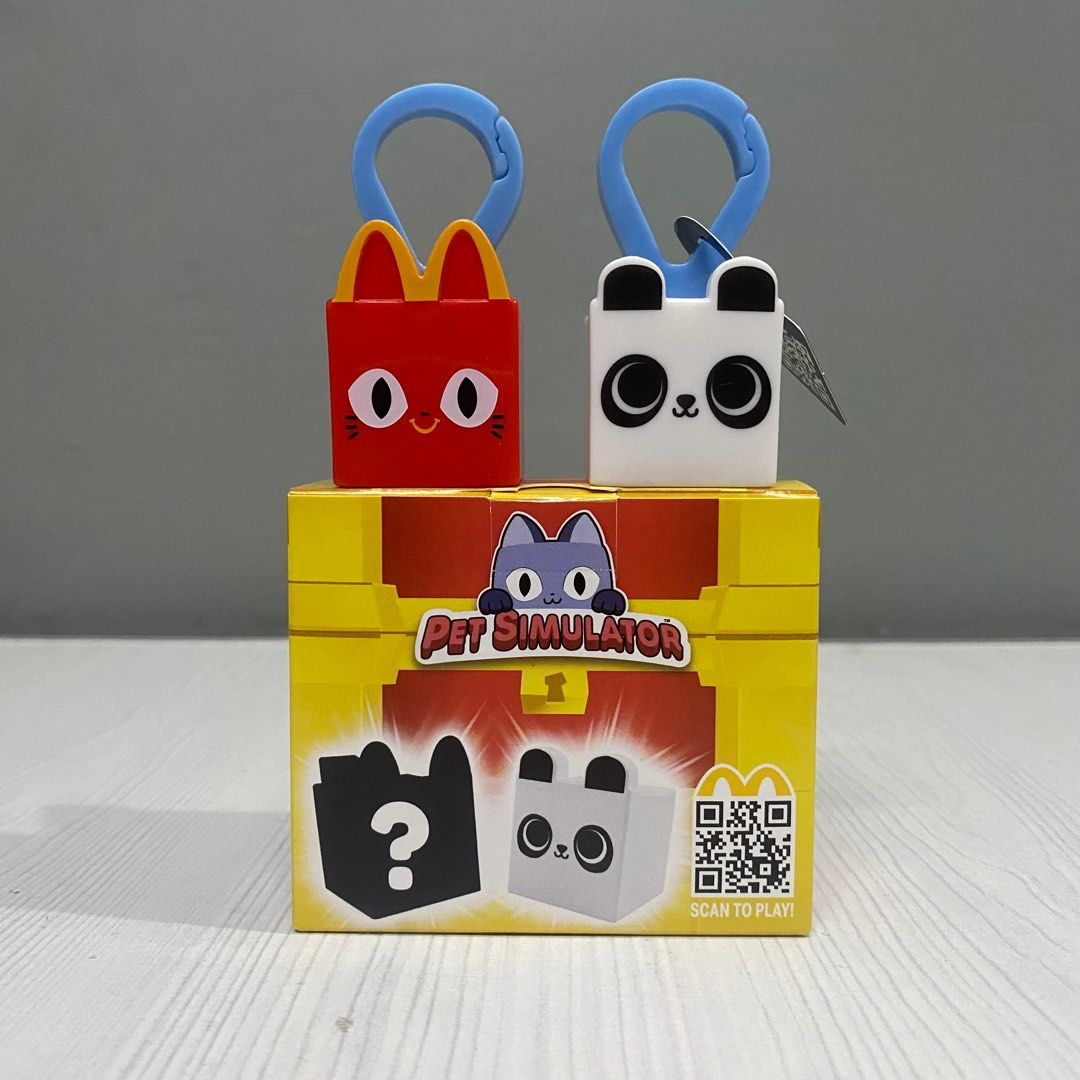 McDonald’s Happy Meal Pet Simulator HAPPY MEAL CAT AND ? May 2024, Hobbies & Toys, Toys & Games