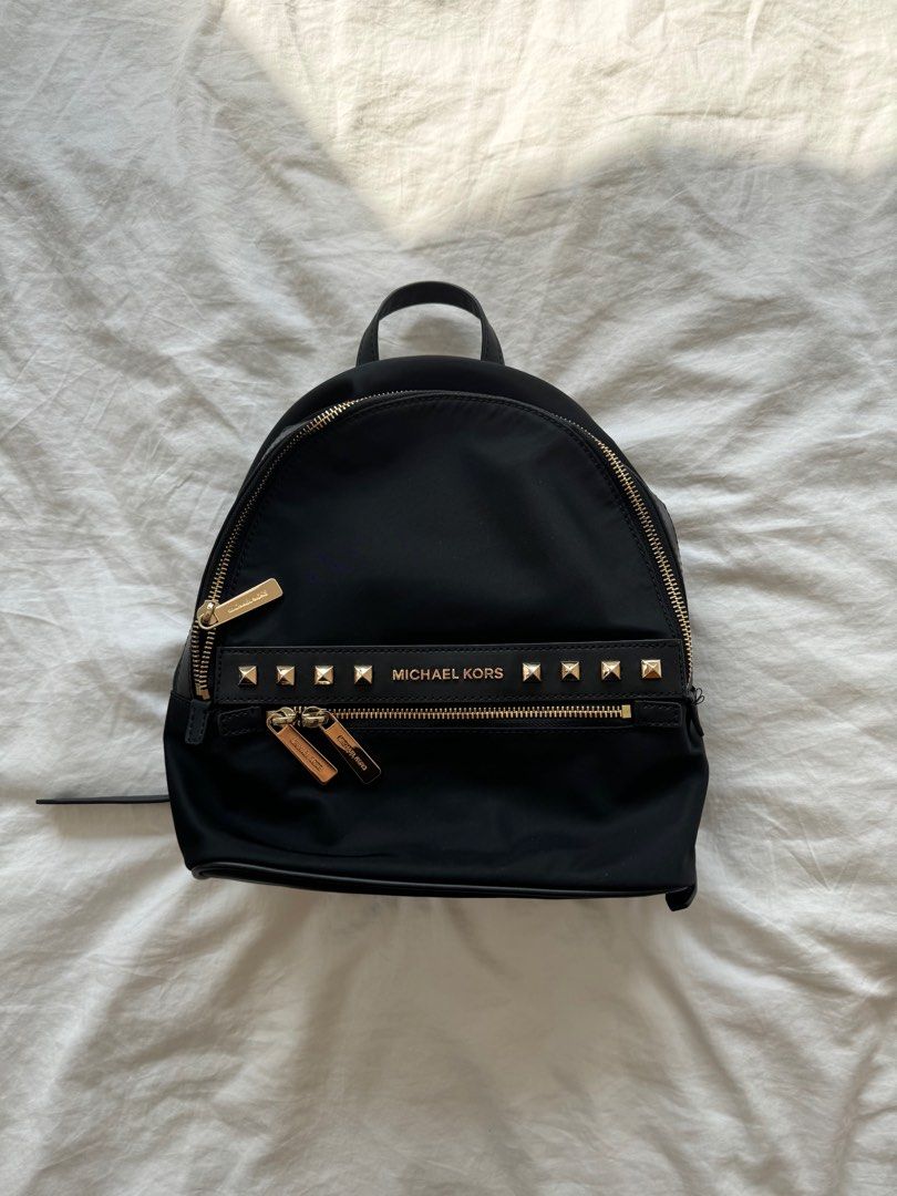 Michael Kors Kenly Black Backpack (Unopened) Michael Kors Kenly Backpack, Small - Black for sale online  main image 4