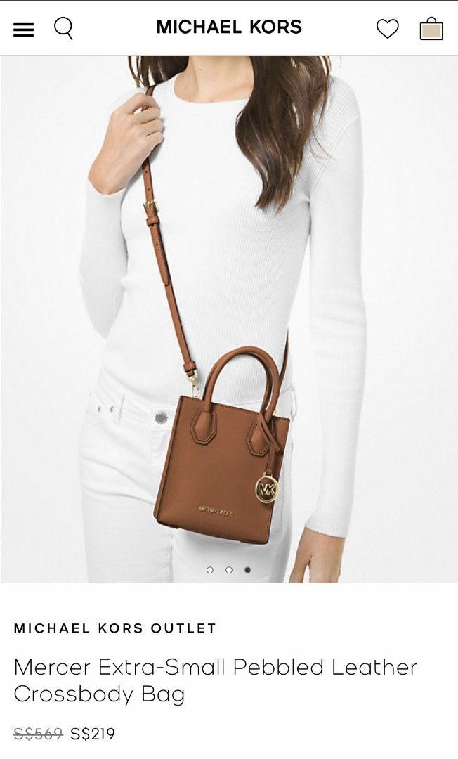 Mercer pebble leather crossbody best sale