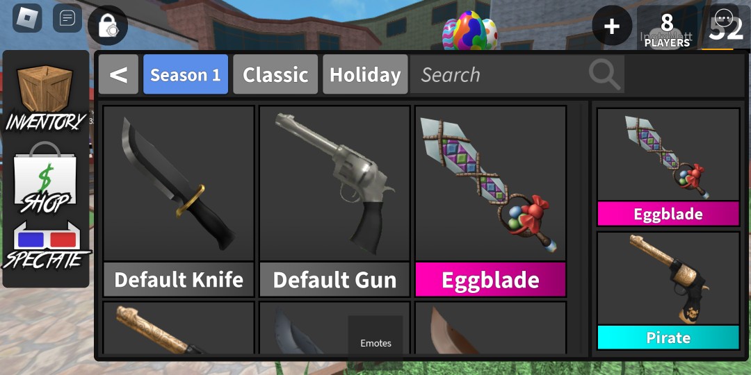 MM2 Eggblade, Announcements on Carousell