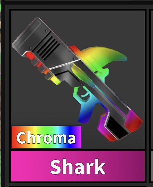 MM2 Godly Chroma Shark (Category: In-Game Products) located in Baguio. Submitted by dvik22 (Listing ID 1308394315, Image 1). Description: Gcash Payment 1st Then Proceed to Trade 100% Legit Seller.