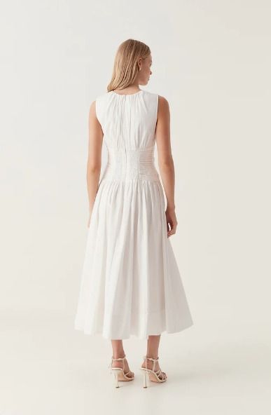 NEW: Aje Agatha Knot Waist Midi Dress, Women's Fashion, Dresses & Sets,  Dresses on Carousell