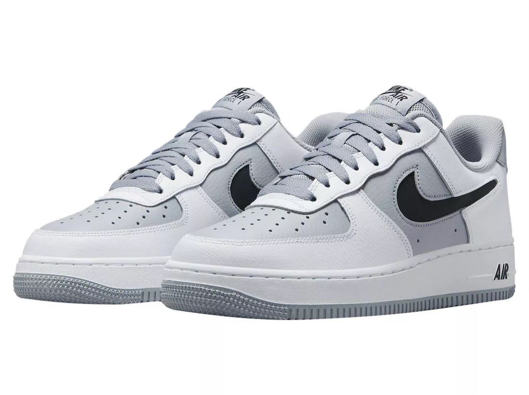 Nike Air Force 1 07 LV8 Wolf Grey Men s Fashion Footwear Sneakers on Carousell