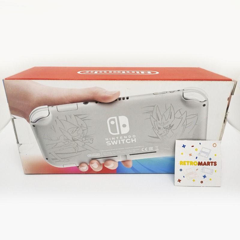 Nintendo Switch Unit Lite Zacian and Zamazenta Edition (Category: Nintendo) located in Paranaque City. Submitted by retromarts (Listing ID 1308389300, Image 2). Description: Featuring two new Legendary Pokémon from Pokémon Sword and Pokémon Shield games . Optimized for personal, handheld play, Nintendo Switch Lite is a smaller and lighter Nintendo Switch system. Features a sleek, unibody design with fully integrated controls and a built in +Contr