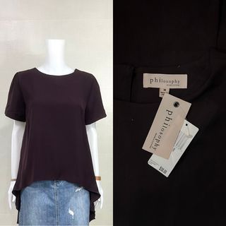 NWT Philosophy Assymetrical Blouse