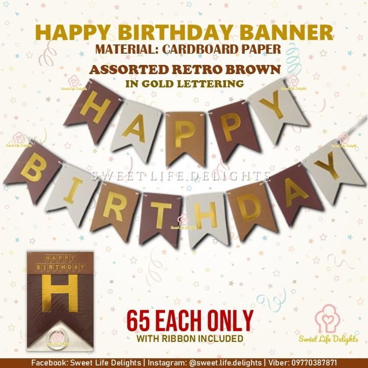 Part 2 of Happy Birthday Banners, Happy Birthday Banner, Birthday ...