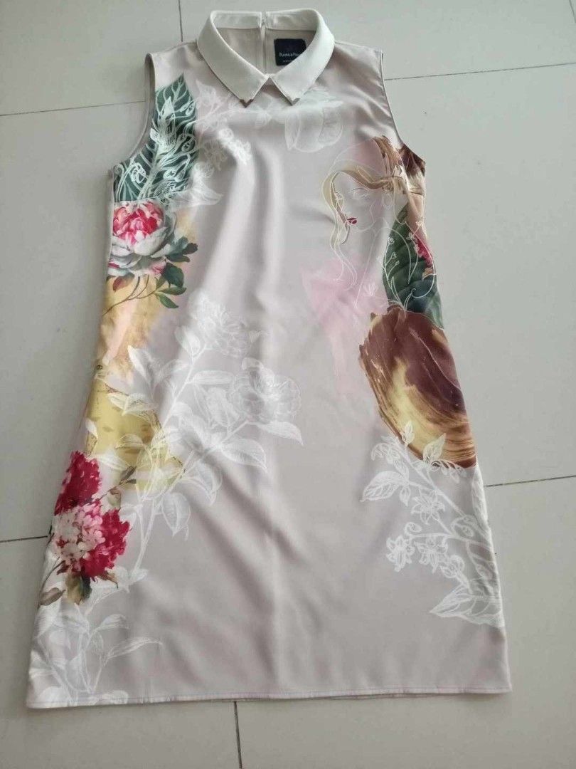 Plains and prints dress (Category: Dresses) located in Cabanatuan. Submitted by misshell26 (Listing ID 1308321398, Image 2). Description: No flaws.