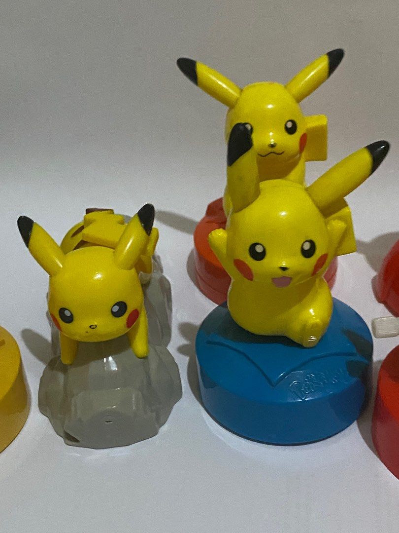 Pokemon Pikachu Happy Meal Toy Bundle, Hobbies & Toys, Toys & Games on