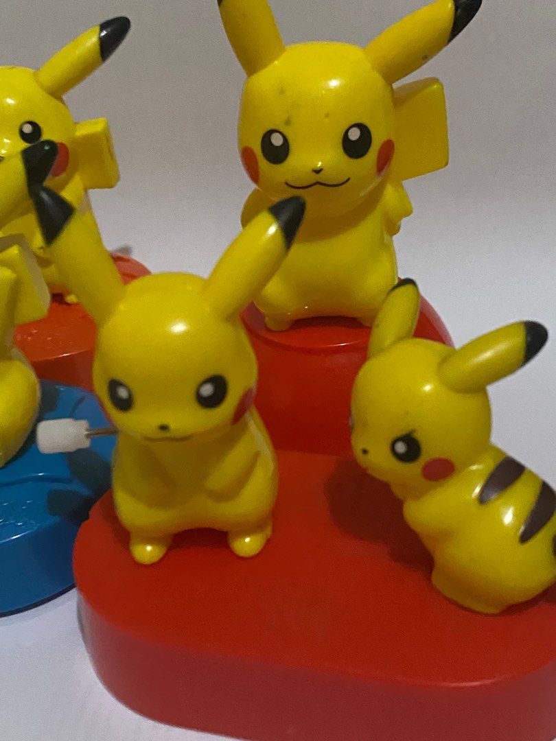 Pokemon Pikachu Happy Meal Toy Bundle, Hobbies & Toys, Toys & Games on